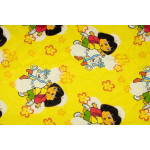 Детска завивка памучна Dora yellow
